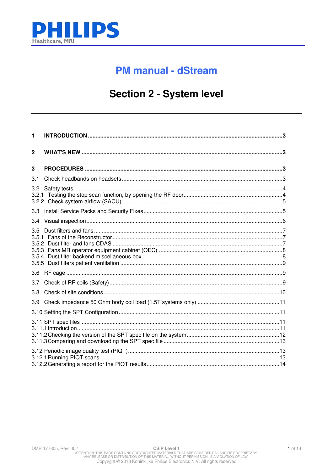 Philips MRI Planned Maintenance Manual Ingenia dStream Achieva Multiva PDF Download - Image 2
