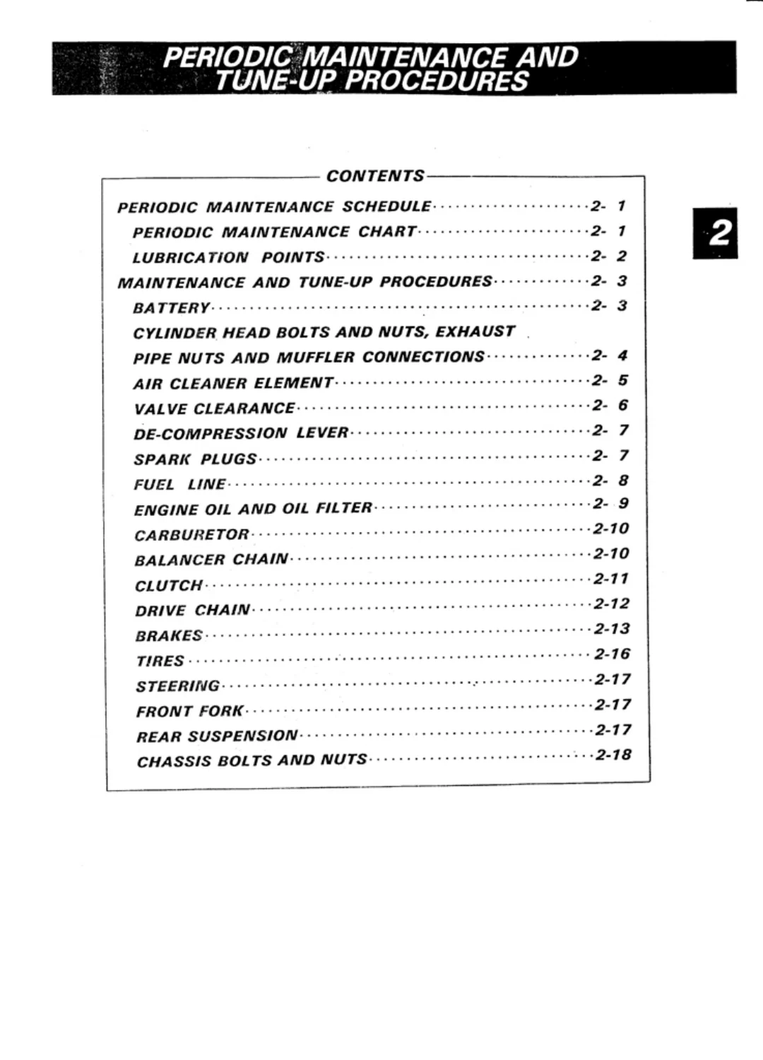 Suzuki DR650R DR650S Service Manual 1990-1993 PDF Download - Image 3