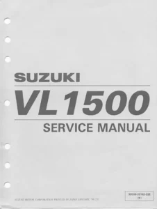Suzuki VL1500 Intruder (1998-2000) Service Manual PDF Download