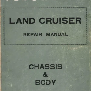 Toyota Land Cruiser Chassis & Body Repair Manual PDF Download