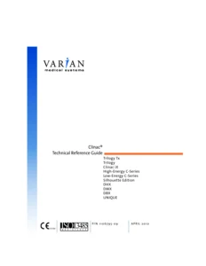Varian Clinac C-Series Technical Reference Service Calibration Interlocks Guide PDF Download