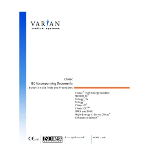 Varian Clinac Low Energy C-Series Preventive Maintenance PMI Procedure Manual PDF Download