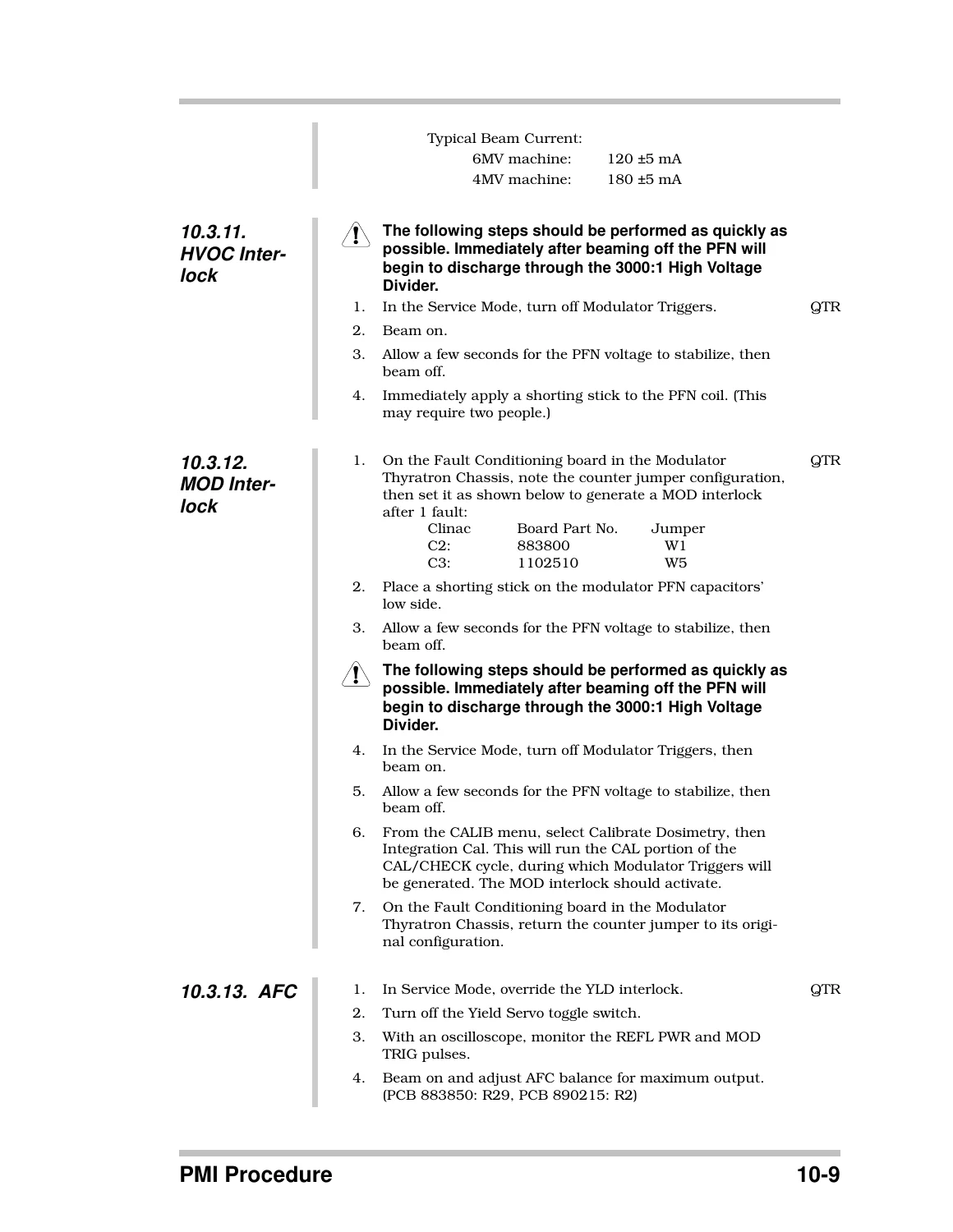 Varian Low Energy Clinac C-Series Preventive Maintenance PMI Procedure Guide PDF Download - Image 3