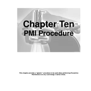 Varian Low Energy Clinac C-Series Preventive Maintenance PMI Procedure Guide PDF Download