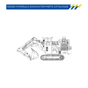 XCMG XE2000 Hydraulic Excavator Parts Catalogue PIN XUG20002KNWA00128 PDF Download