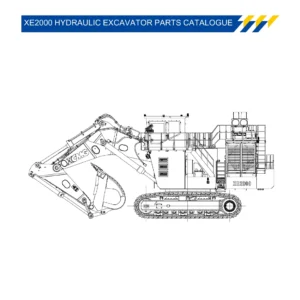 XCMG XE2000 Hydraulic Excavator Parts Catalogue PDF Download