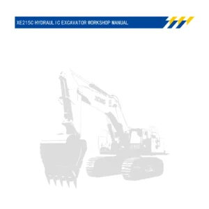 XCMG XE215C Hydraulic Excavator Workshop Manual PDF Download