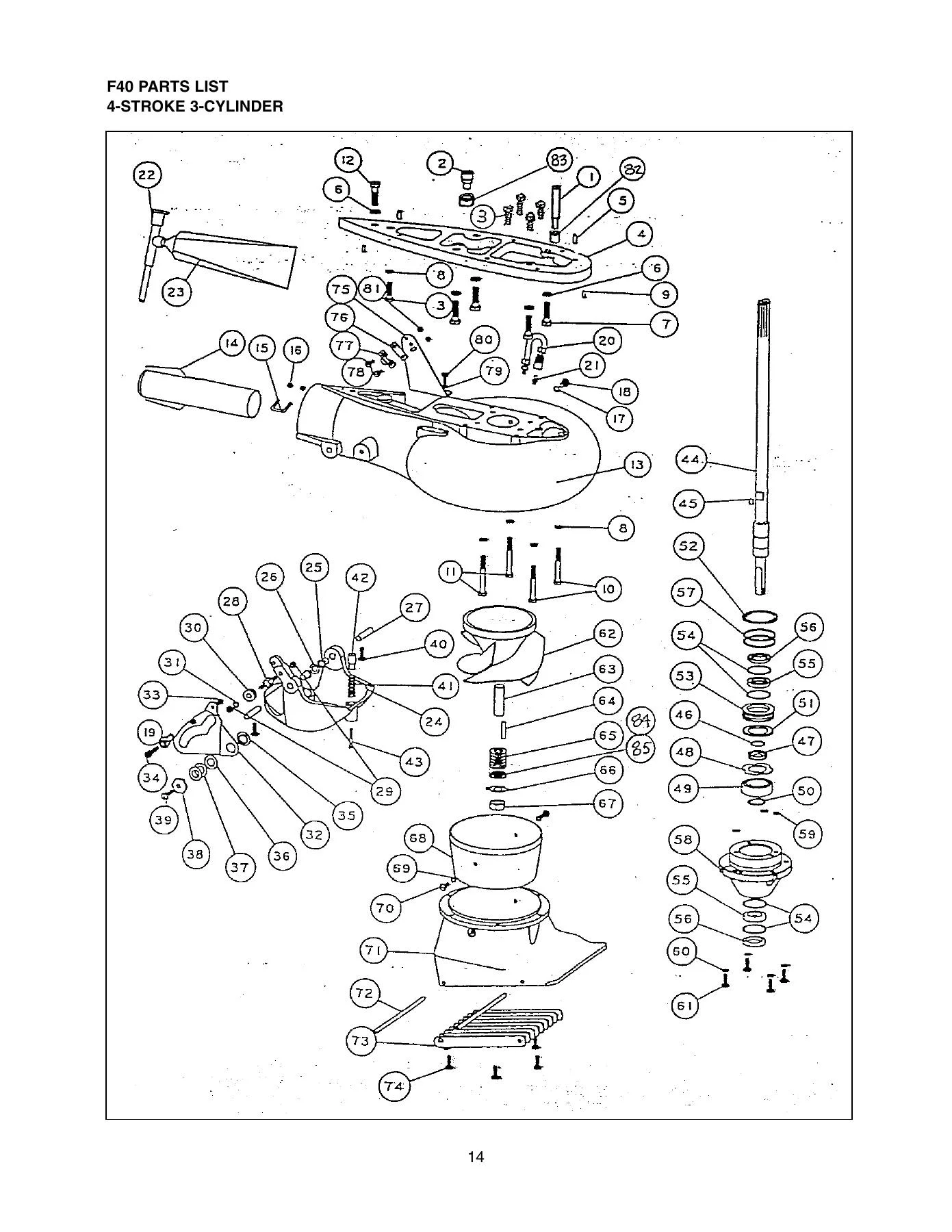 Yamaha Four-Stroke Jet Drive Operation and Service Manual PDF Download - Image 3