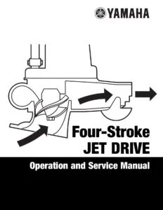 Yamaha Four-Stroke Jet Drive Operation and Service Manual PDF Download