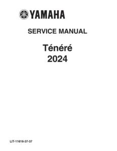 Yamaha Ténéré 2024 Service Manual Workshop Repair PDF Download