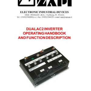 ZAPI DualAC2 / DualAC2&HP Power Inverter Operating, Programming & Diagnostic Manual - March 2003 PDF