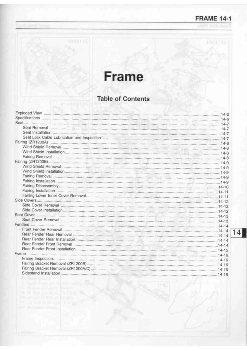 Kawasaki ZRX1200R, ZRX1200S & ZRX1200 Complete Workshop Repair Manual PDF - Image 3