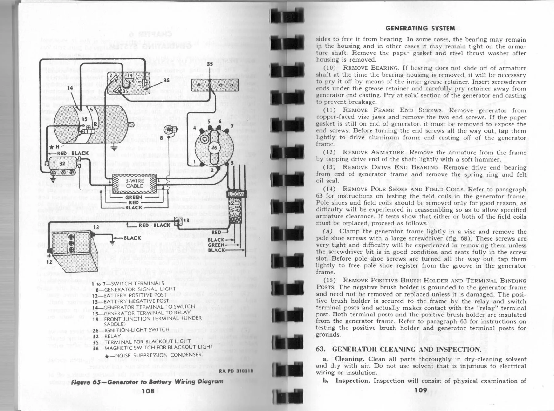 1929-1952 Harley-Davidson WLA Solo 45 Engine Overhaul and Service Manual - Image 3
