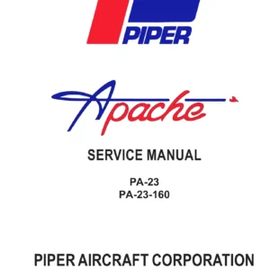 1954-1963 Piper PA-23 Apache PA-23-160 Service Manual