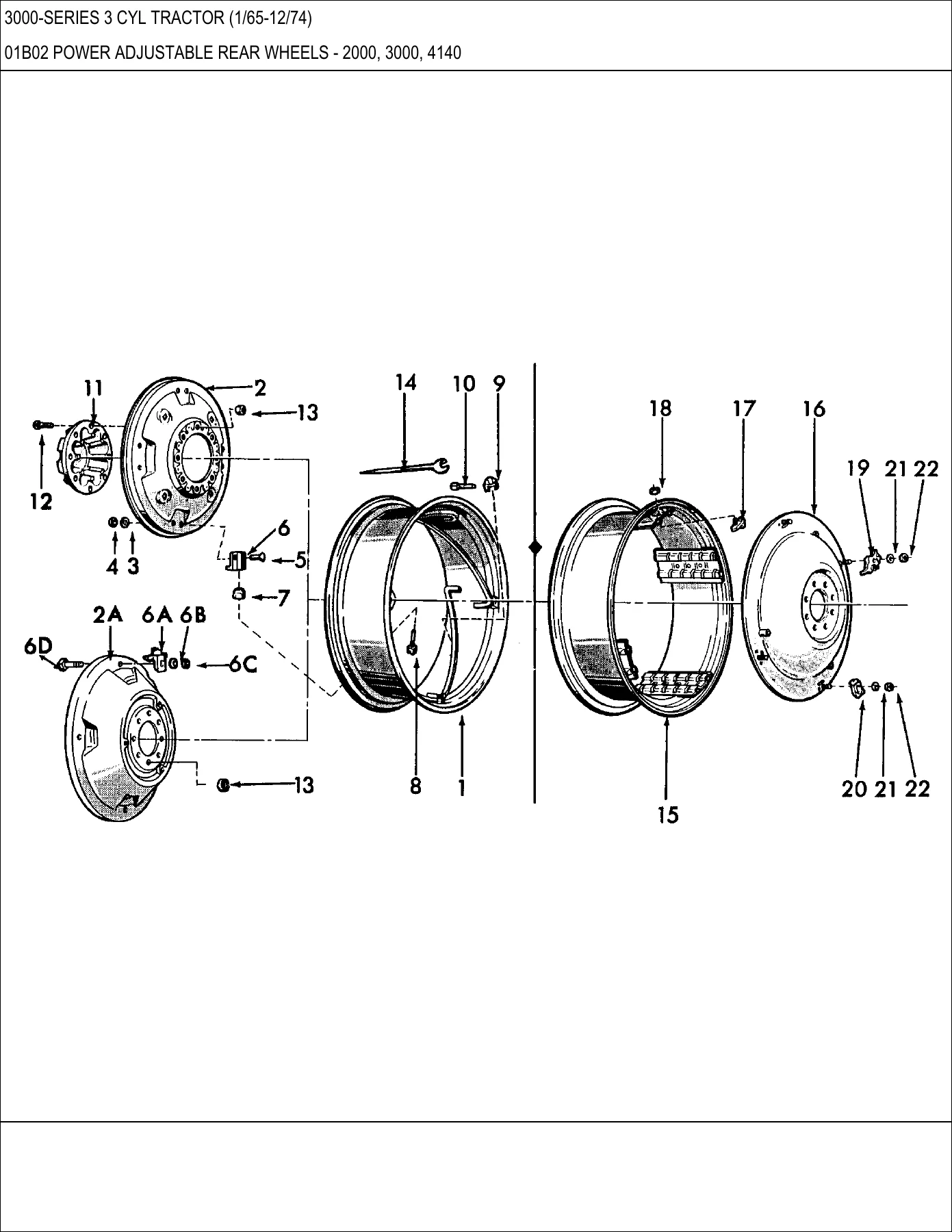 1965-1974 Ford 3000 Series 3-Cylinder Tractor Parts Catalog PDF - Image 2