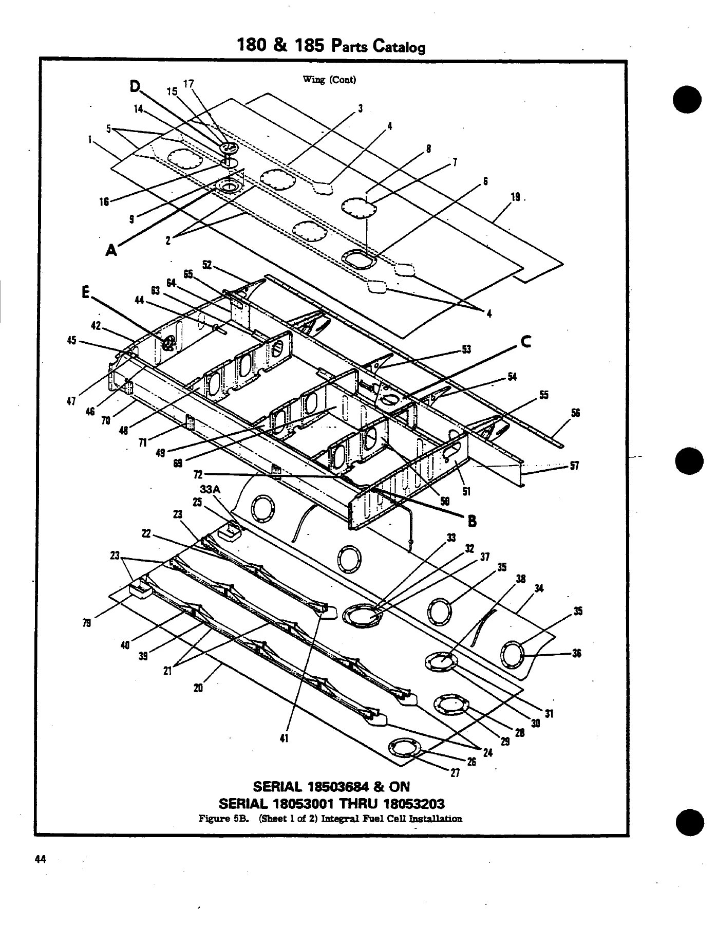 1974-1985 Cessna 180 & 185 Series Illustrated Parts Catalog (P699-12) - Image 3