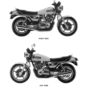 1980-1990 Suzuki GSX1100 Katana Service Manual - GSX1000S GSX1100S GSX1100E GSX1100LT Workshop Repair PDF