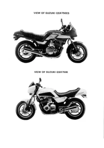 1983-1986 Suzuki GSX750E GSX750ES Service Manual - Complete Workshop Repair Guide