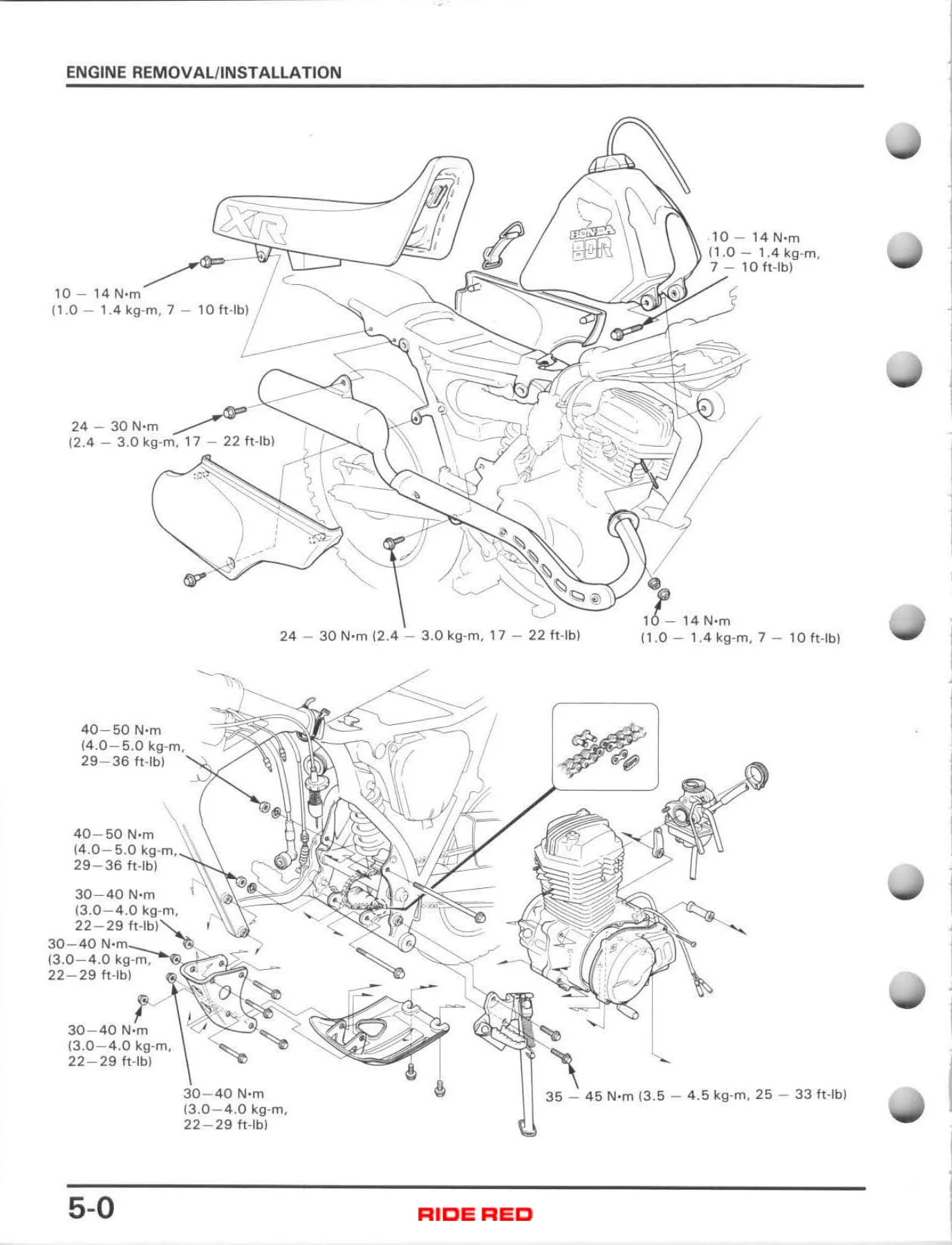 1985-1997 Honda XR80R XR100R Service Manual - Repair & Workshop PDF - Image 2
