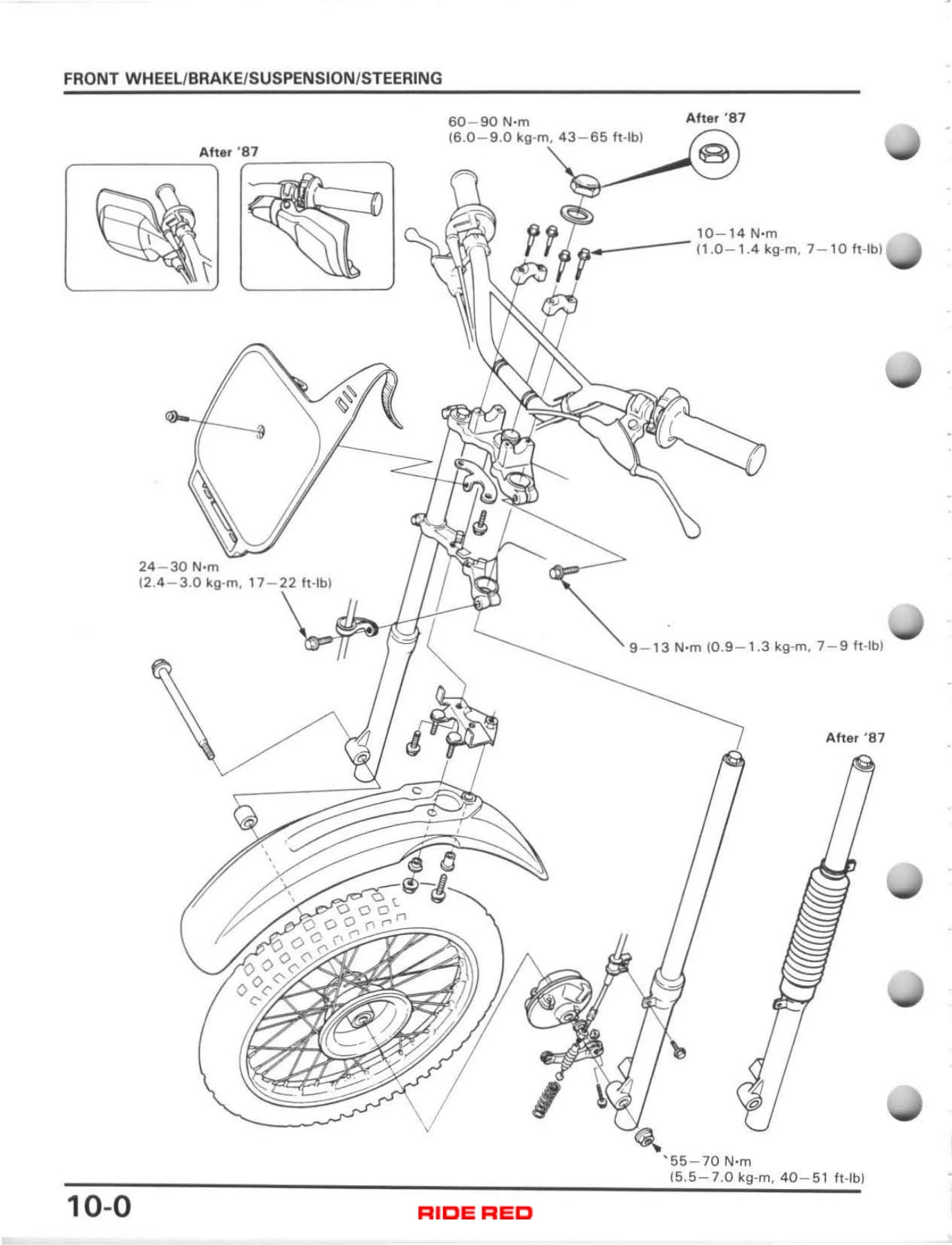 1985-1997 Honda XR80R XR100R Service Manual - Repair & Workshop PDF - Image 3