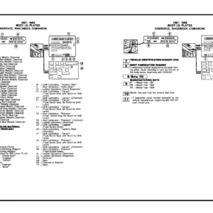 1987-1990 Jeep Wrangler Cherokee Comanche Grand Wagoneer Parts Catalog