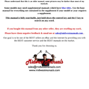 1989-1999 Yamaha Ovation CS340 CS340E Snowmobile Service Manual PDF
