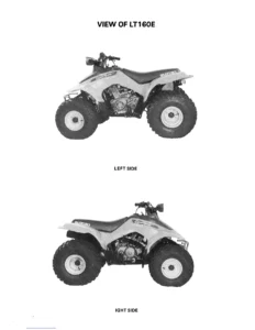 1990-2005 Suzuki LT160E & LT-F160 Service Repair Manual PDF