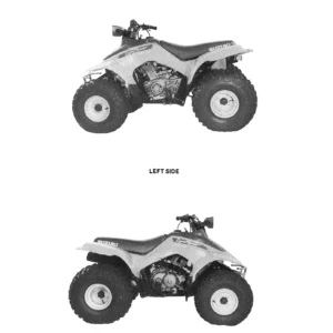 1990-2005 Suzuki LT160E & LT-F160 Service Repair Manual PDF
