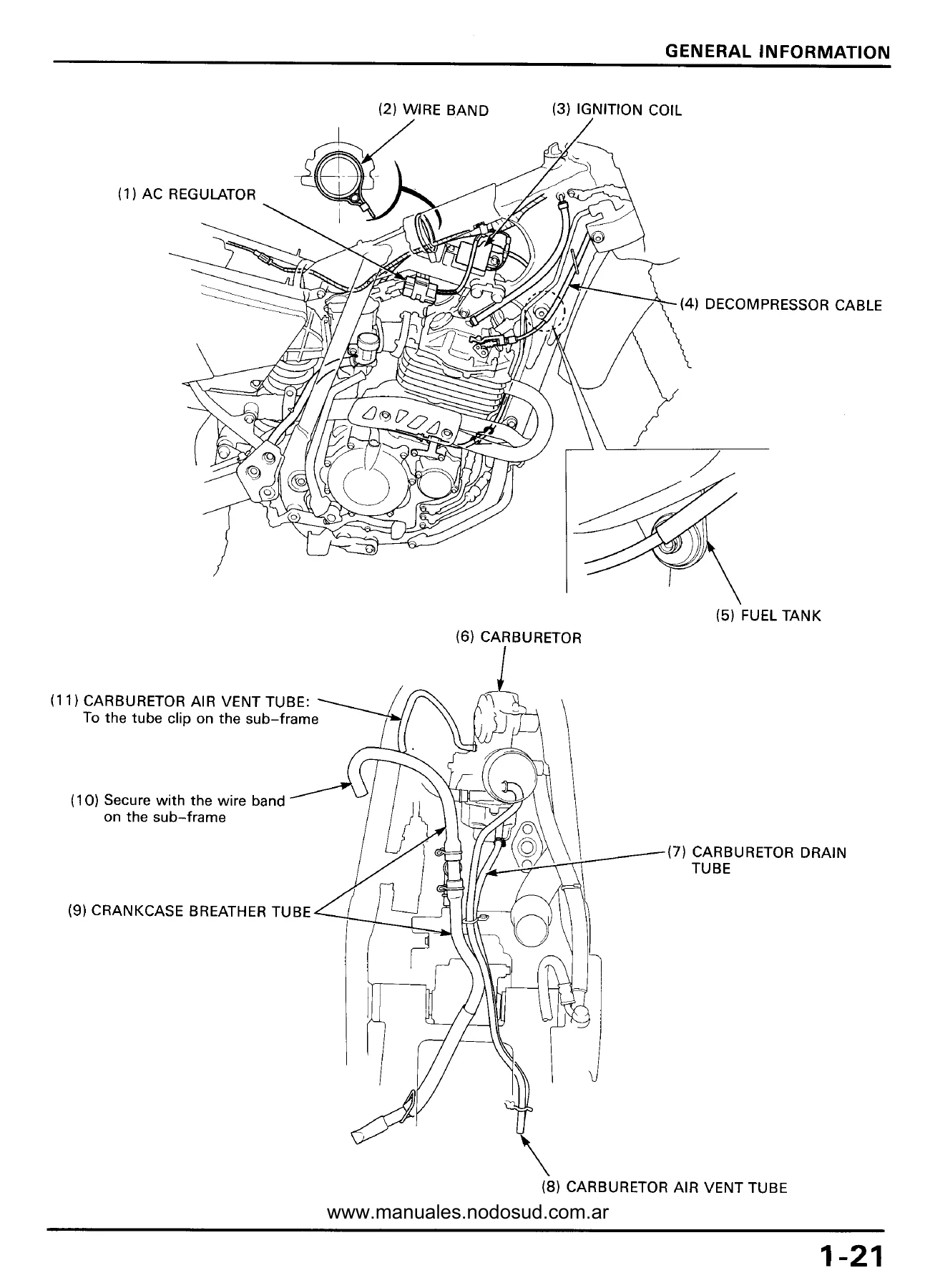 1995-1999 Honda XR400R Service Manual PDF - Complete Workshop Repair Guide - Image 2