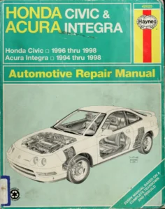 1996-1998 Honda Civic & 1994-1998 Acura Integra Automotive Repair Manual 42025 PDF