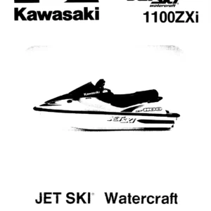 1996-2002 Kawasaki Jet Ski 1100ZXi Service Manual PDF