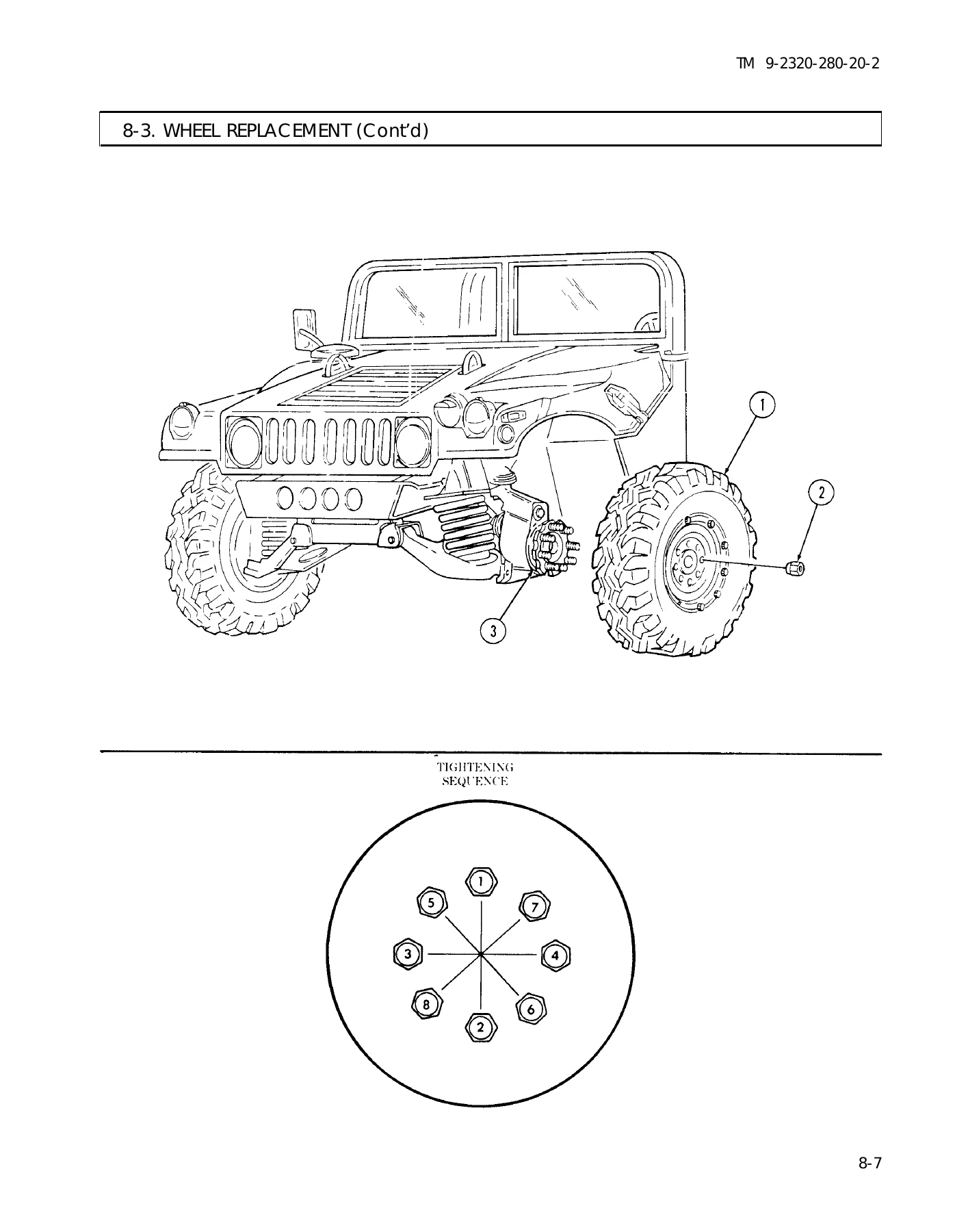 1996 HMMWV M998 & Related Models Unit Maintenance Manual Volume 2 - TM 9-2320-280-20-2 - Image 2