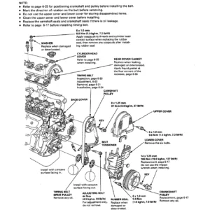 1997 Honda Civic 5-Door Workshop Manual - D14A2 D15Z3 D16Y2 D16Y3 Service Repair PDF
