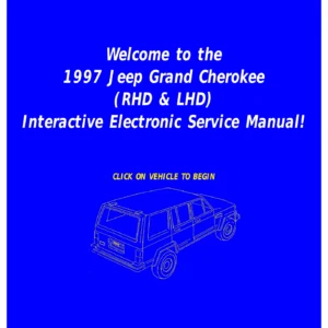 1997 Jeep Grand Cherokee ZJ Electronic Service Manual - RHD & LHD