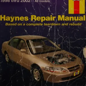 1998-2002 Honda Accord Repair Manual - All Models PDF Download