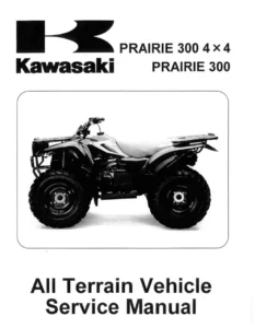 1999-2002 Kawasaki Prairie 300 / Prairie 300 4x4 Service Manual PDF