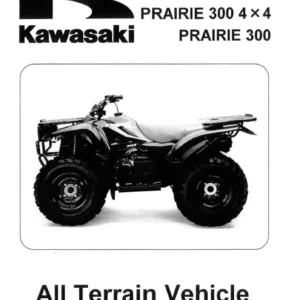 1999-2002 Kawasaki Prairie 300 / Prairie 300 4x4 Service Manual PDF