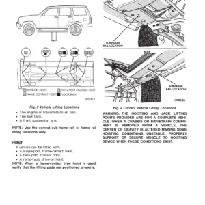 1999 Jeep Cherokee XJ Service Manual with 2.5L VM Diesel Supplements