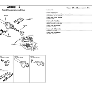2000 Jeep Grand Cherokee WJ Parts Catalog PDF - Illustrated Mopar Parts Manual