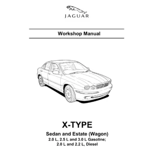 2001-2009 Jaguar X-TYPE Sedan & Estate Workshop Service Repair Manual PDF