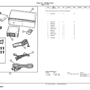 2001 Jeep Grand Cherokee WJ MOPAR Parts Catalog - Illustrated Parts Manual PDF