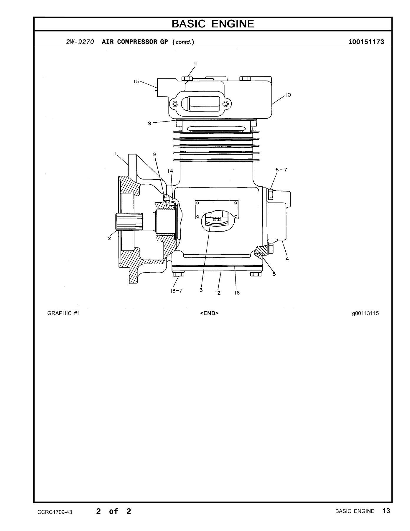 2002 Caterpillar 140G Motor Grader Parts Manual CCRC1709-43 PDF - Image 2