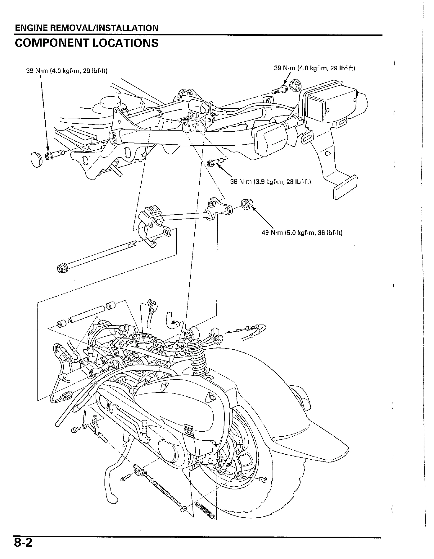 2003-2007 Honda Ruckus NPS50 Scooter Service Manual PDF - Image 3