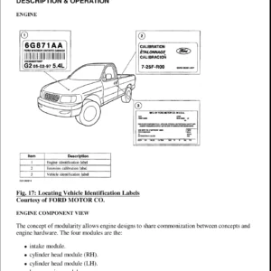 2003 Ford F-150 Service & Repair Manual - Engine, Transmission, Wiring PDF