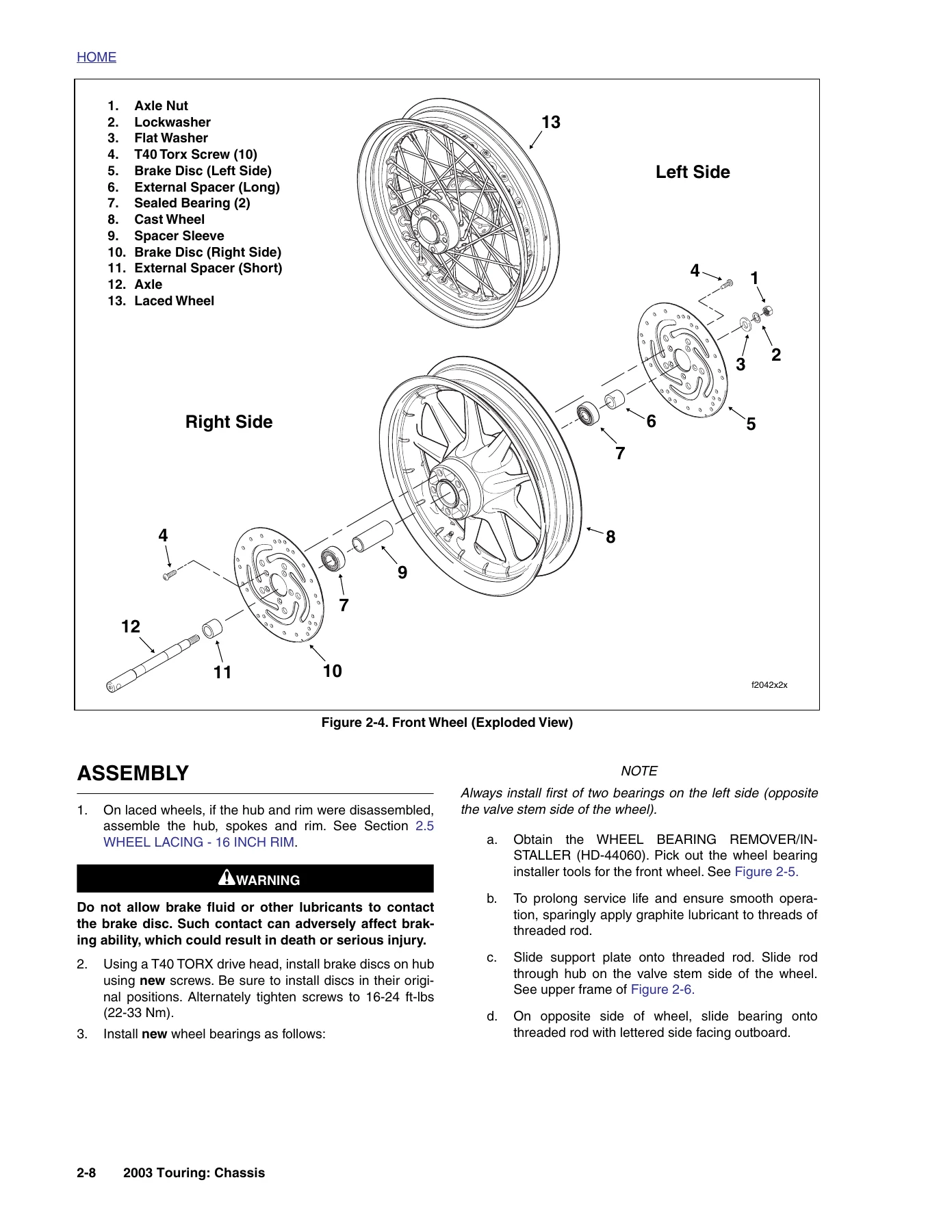2003 Harley-Davidson FLT Touring Service & Electrical Diagnostics Manuals 99483-03A / 99497-03 - Image 2