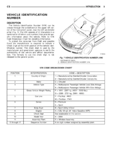 2004 Chrysler Pacifica Service Manual - FWD & AWD Repair Guide