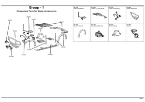 2004 Jeep Wrangler TJ Mopar Parts Catalog PDF – Complete Illustrated Parts Manual