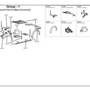 2004 Jeep Wrangler TJ Mopar Parts Catalog PDF – Complete Illustrated Parts Manual