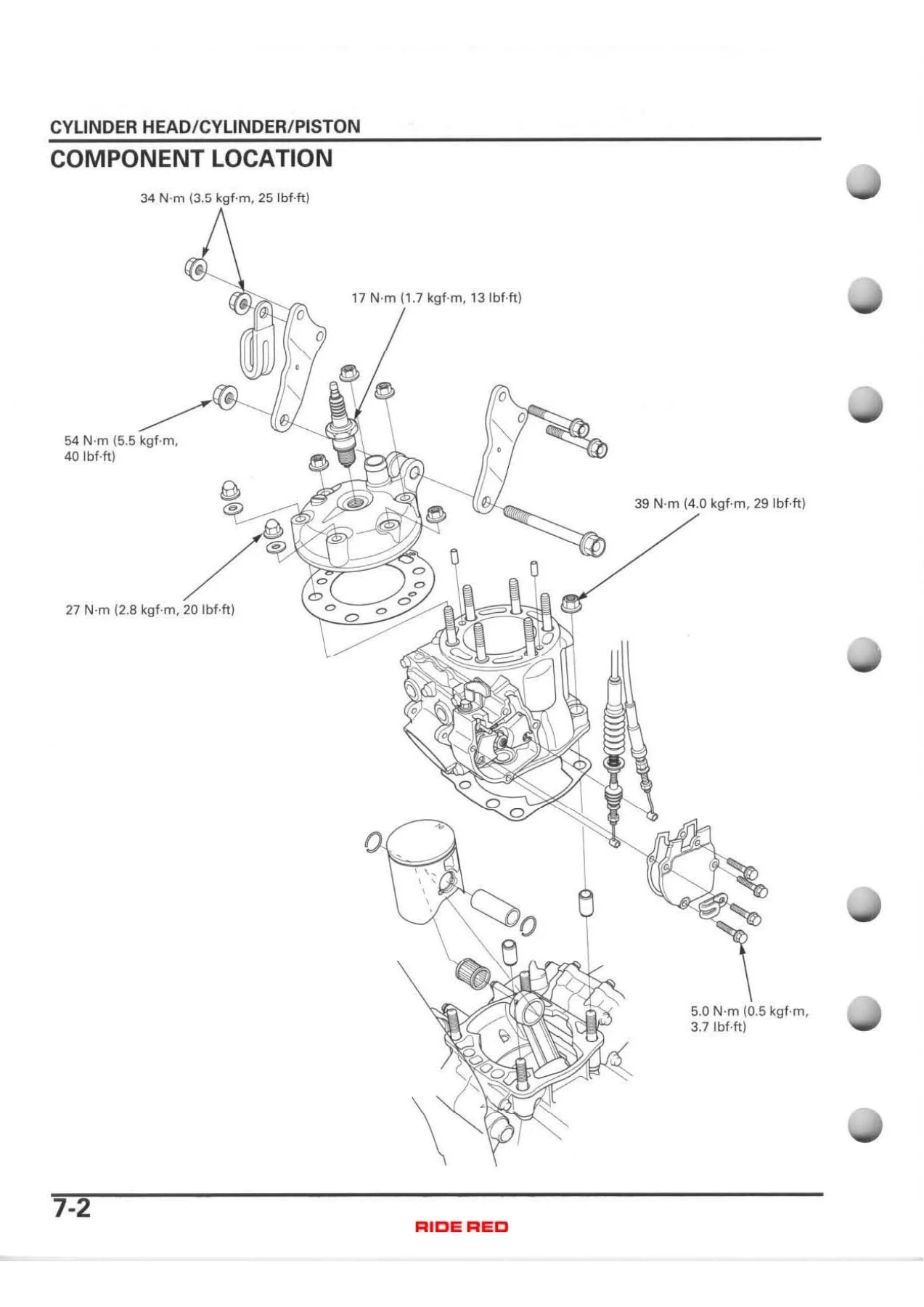2005-2007 Honda CR250R Service Manual - Complete Workshop PDF - Image 2