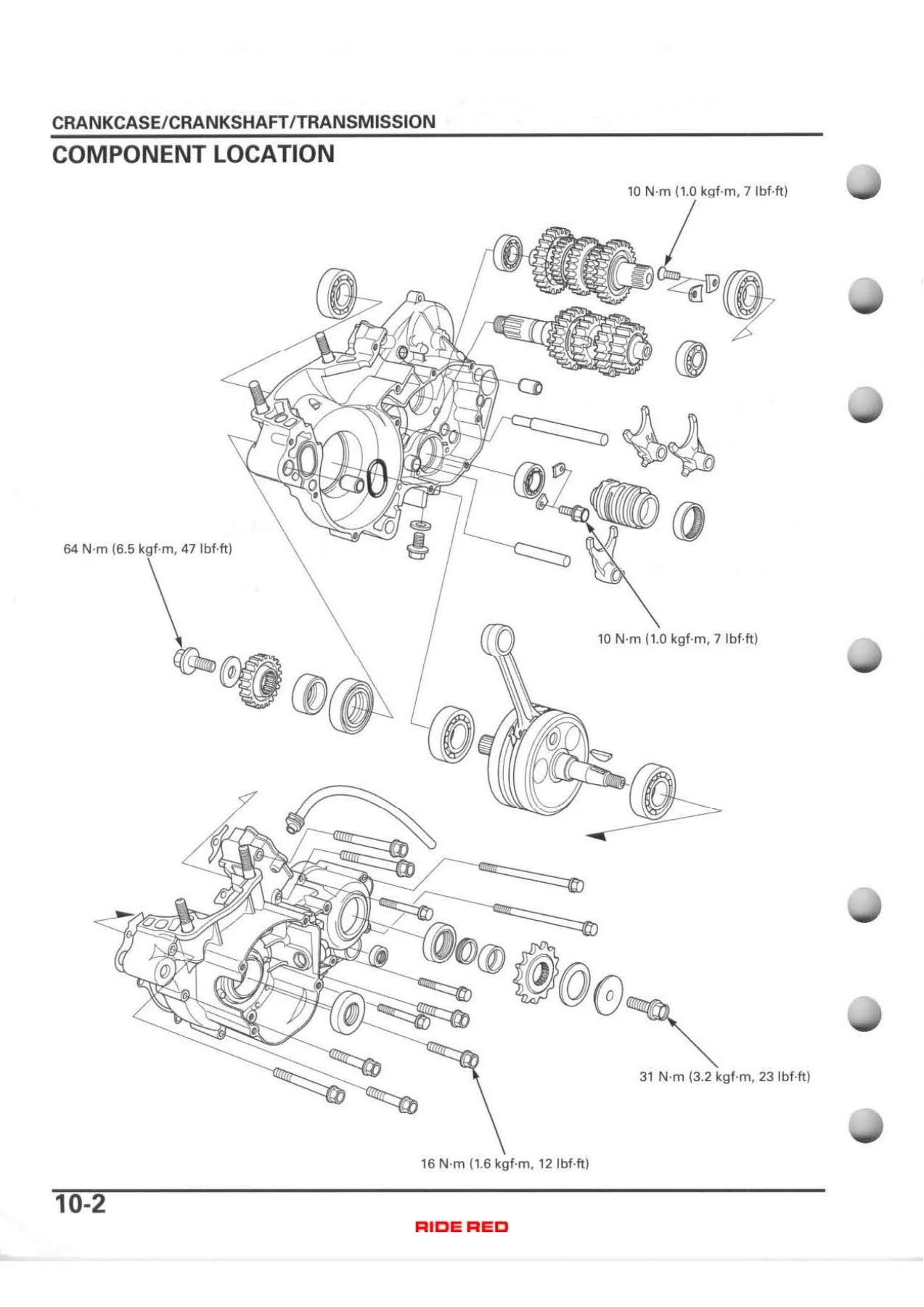 2005-2007 Honda CR250R Service Manual - Complete Workshop PDF - Image 3